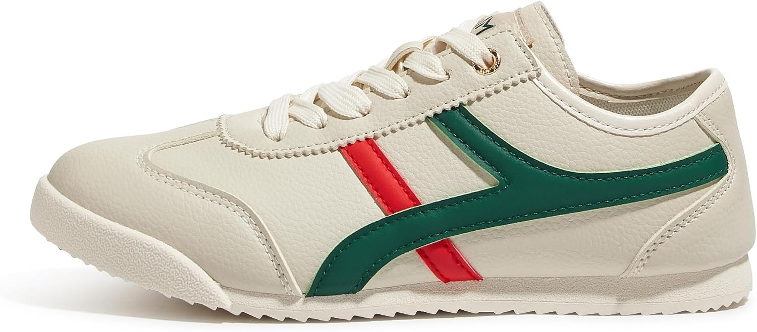 Women's Retro Fashion Sneakers, Low Top Casual Daily Style | Amazon (US)