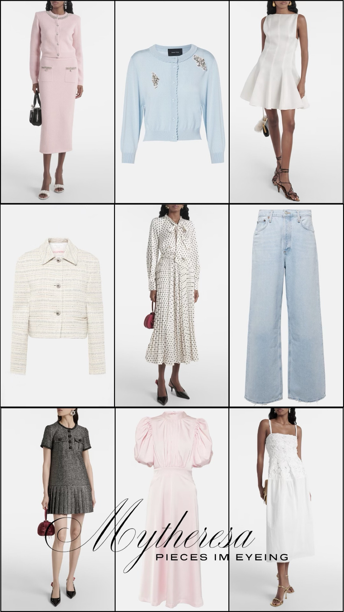 These Mytheresa picks are so chic. The perfect Summer to Fall transition pieces.