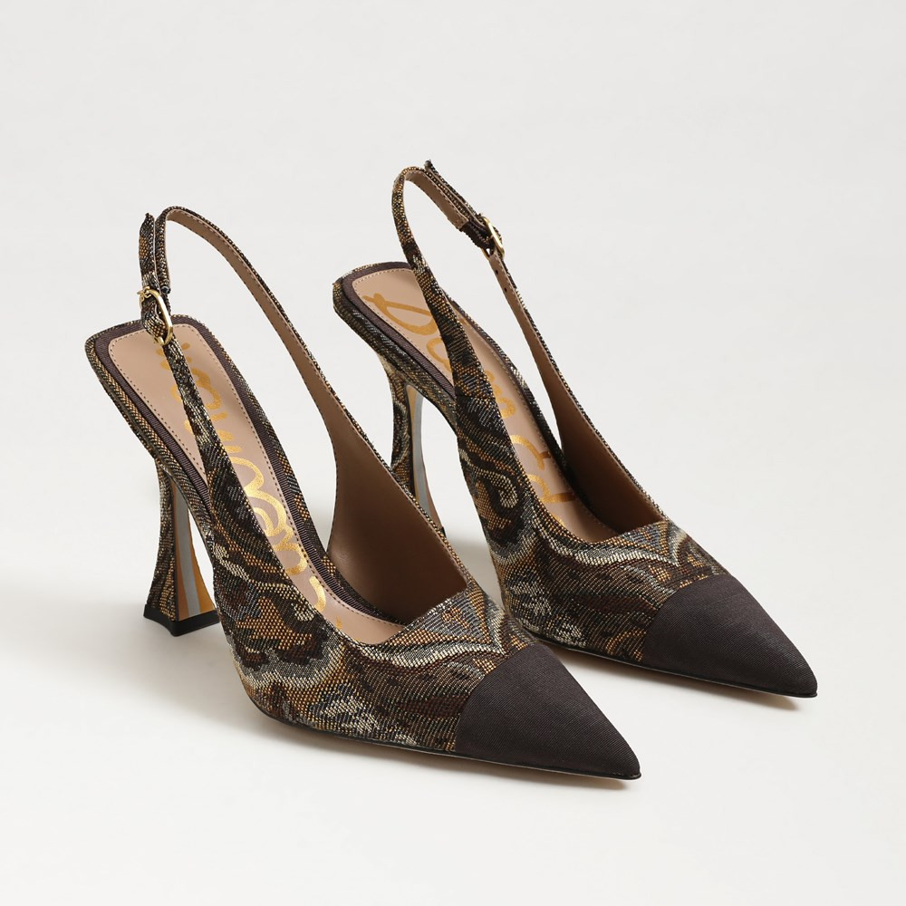 Odette Cap Toe Slingback Pump | Sam Edelman