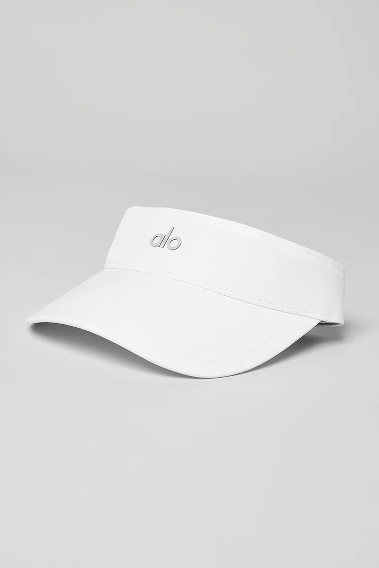 Captivate Visor - White | Alo Yoga (US)