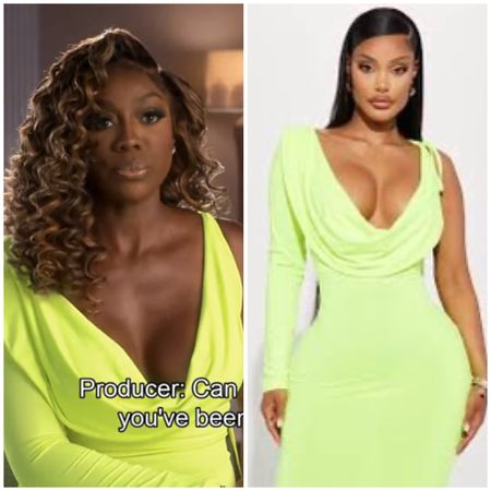 Wendy Osefo’s Neon Yellow Confessional Look is Sold Out by Fashion Nova / Shop Similar 
