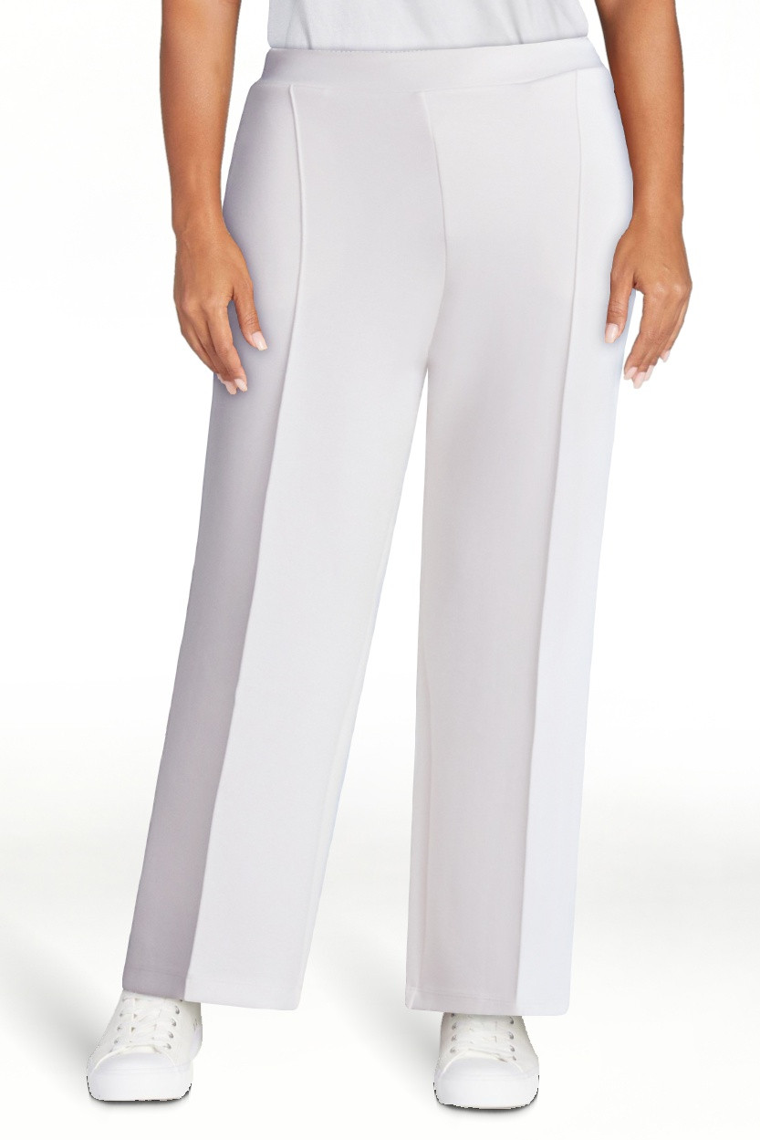 Scoop Women's and Women's Plus New Scubaknit Cropped Pants, Sizes XS-4X | Walmart (US)