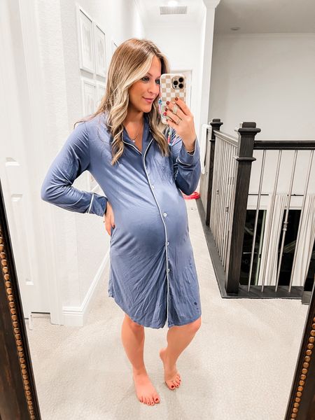 wearing size small // use code lifestylewithkara15 anytime after sale // so ideal for maternity and postpartum, easy to button down for nursing friendly 

Bump clothes, maternity wear, postpartum style, nursing style 

#LTKfindsunder100 #LTKbump #LTKsalealert