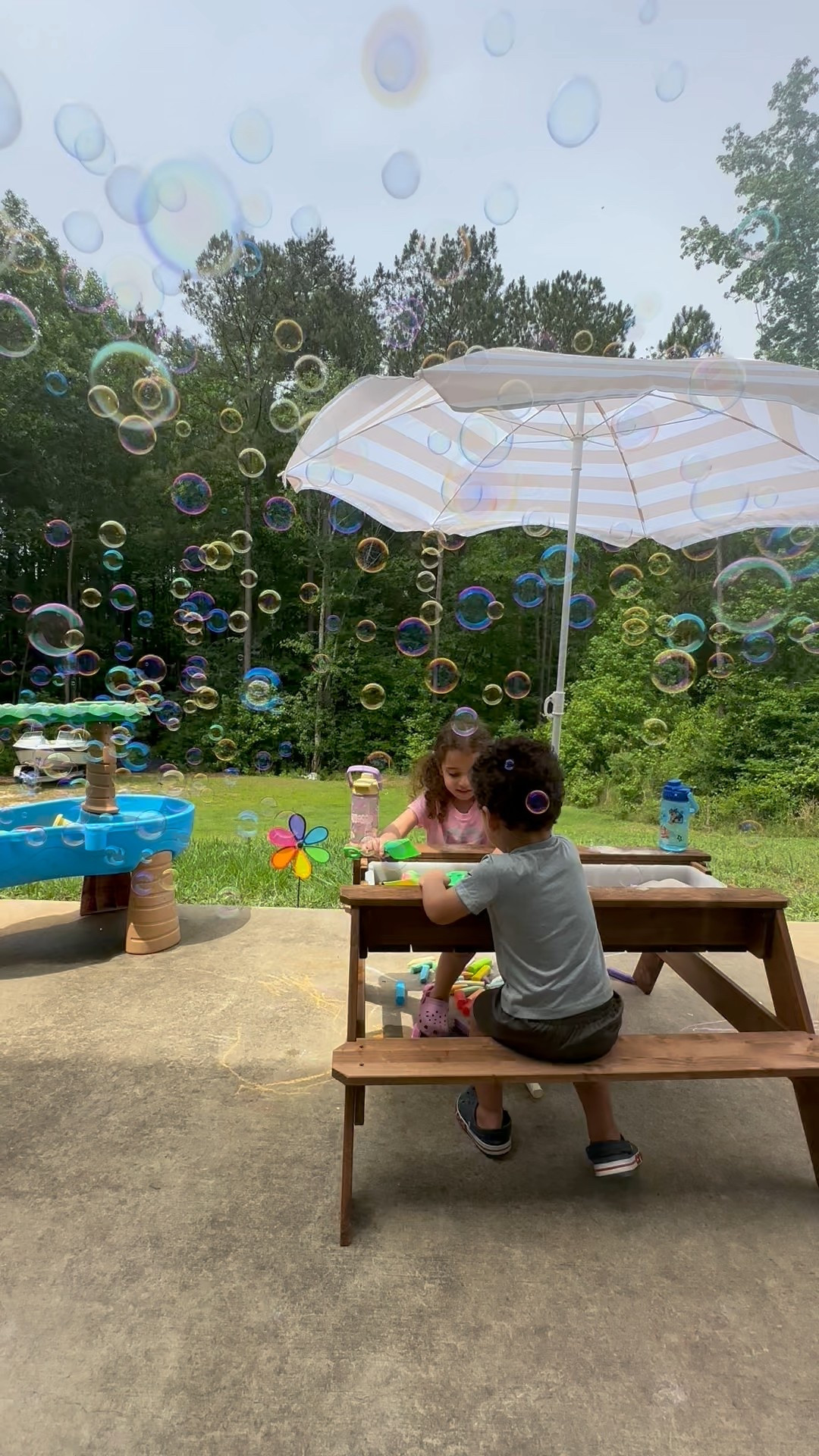 Perfect summer fun backyard items!
This Amazon wooden water sand table keeps the kids entertained for literally hours, and converts into a picnic table! The umbrella is perfect for these sunny summer days.




#LTKGiftGuide #LTKFamily #LTKKids