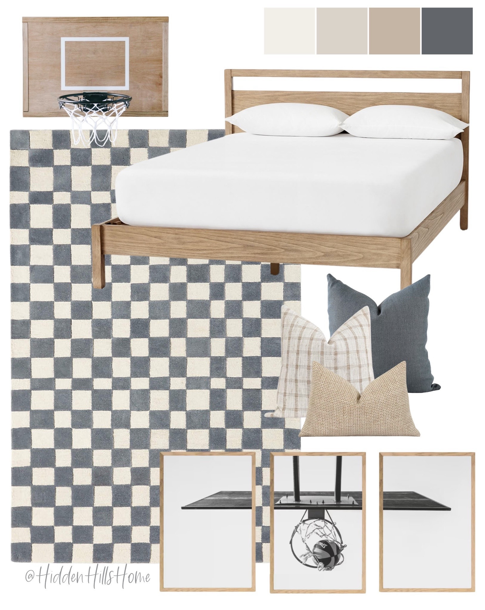 Wood Platform Bed curated on LTK