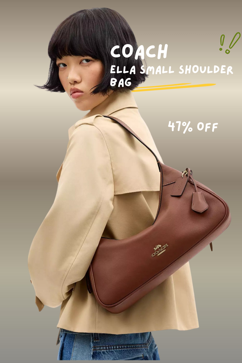 An everyday bag that still feels special ✨
Coach Ella Small Shoulder Bag. 

 #LTKstyletip #LTKbag #LTKgiftguide