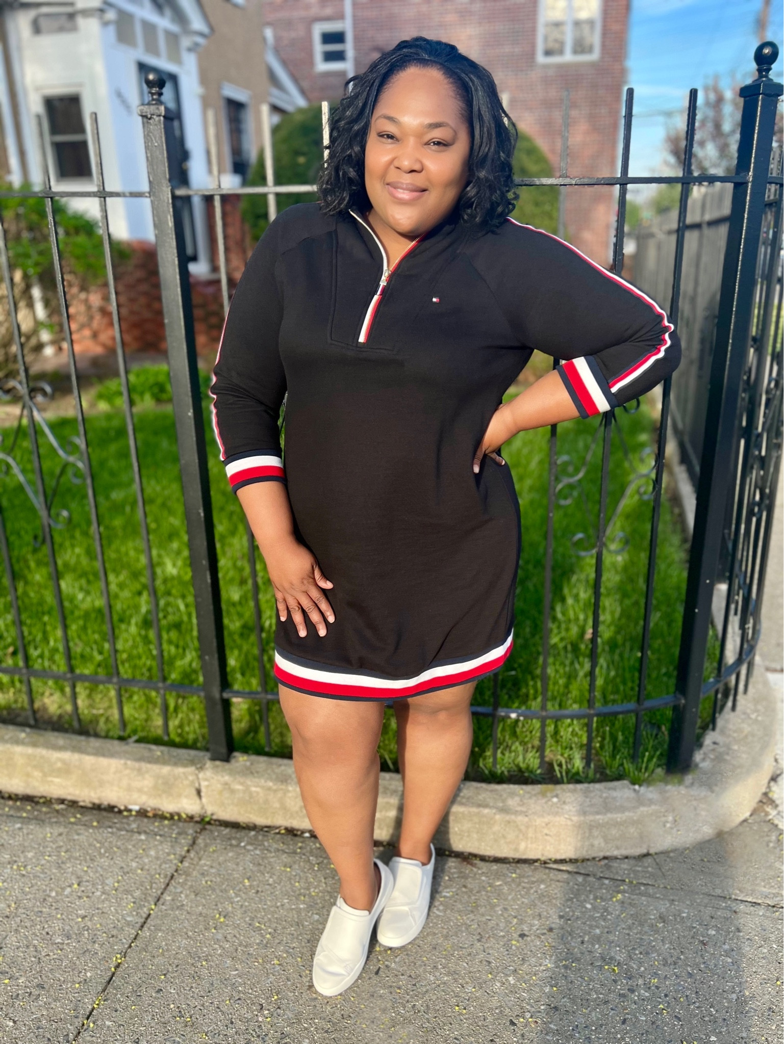 I’m not a sports girl but I can surely pull off a sporty look in this Tommy Hilfiger sweatshirt dress. 

#LTKFind #LTKcurves