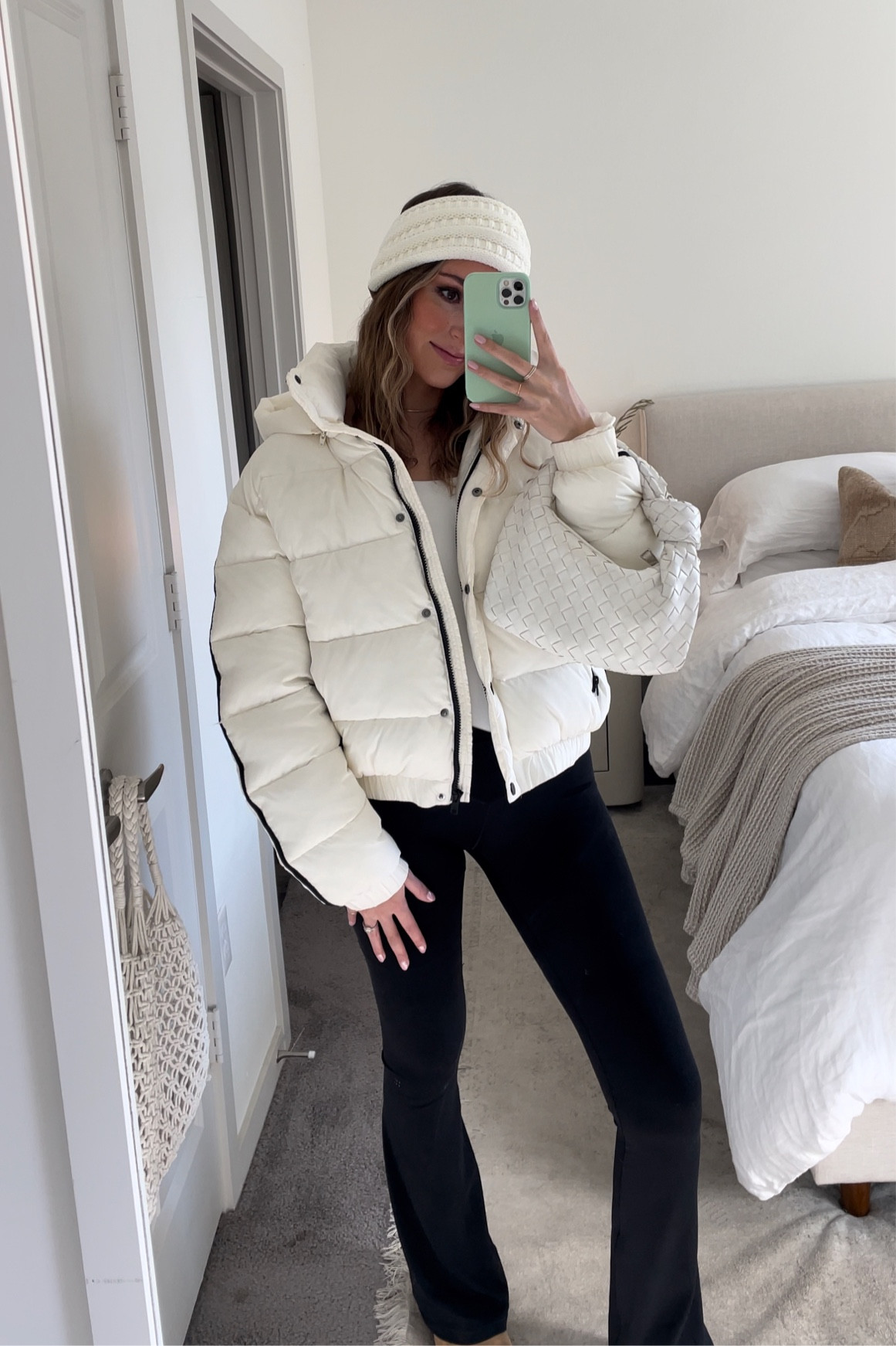 Aspen Love Puffer Jacket - Ivory curated on LTK