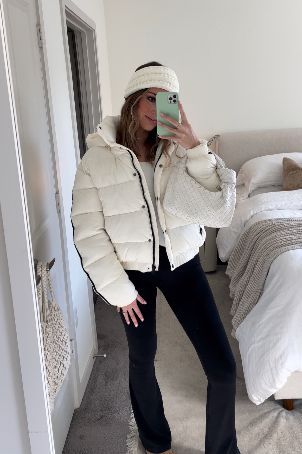 Aspen Love Puffer Jacket - Ivory curated on LTK 