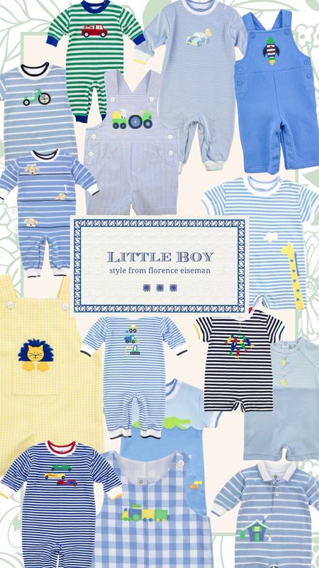 Florence Eiseman sale featuring the cutest little boy outfits. We have a few pieces and they’re just the most darling things ever. Here are my picks below  

#LTKkids #LTKbaby #LTKfamily