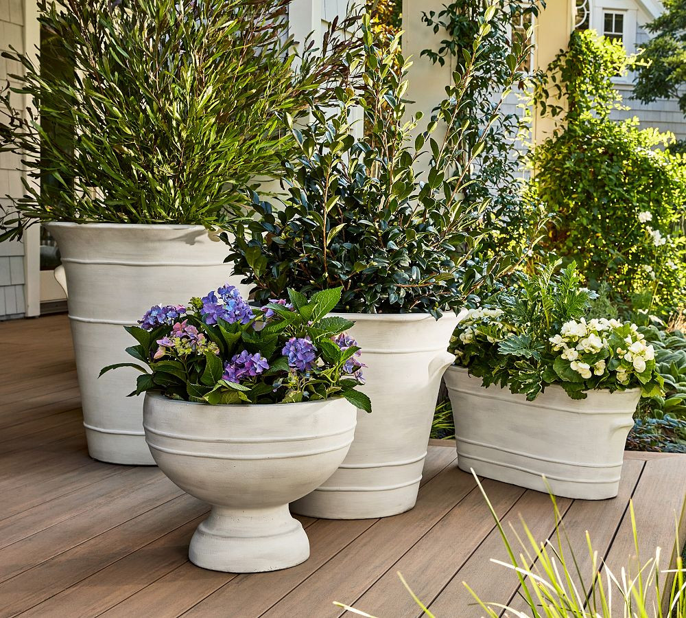 Nantucket Outdoor Planters | Pottery Barn (US)