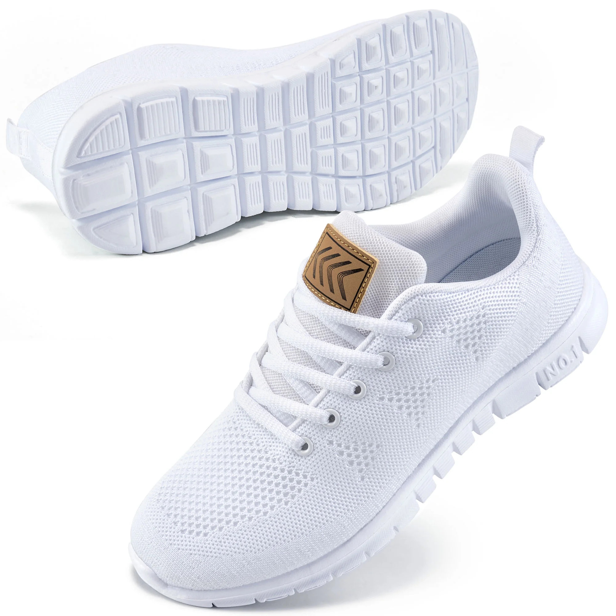 Ecetana Women Running Shoes Breathable Casual Sneakers Comfortable Walking Tennis Shoes | Walmart (US)