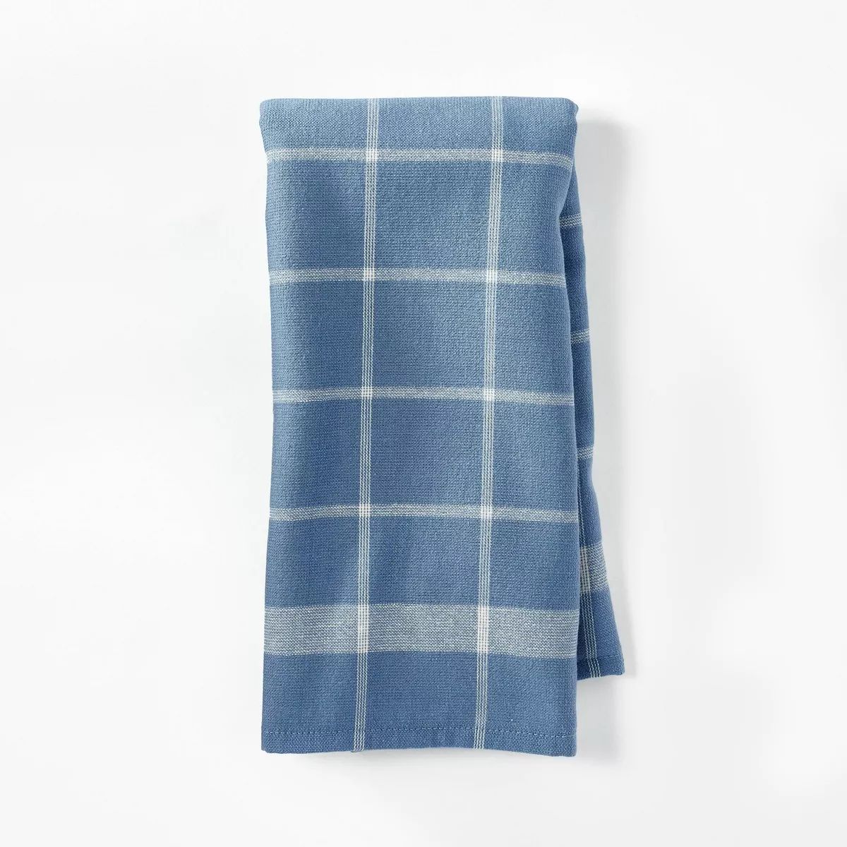 Dual Sided Terry Kitchen Towel Blue/Cream - Figmint™ | Target