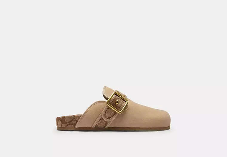 Ashton Clog In Signature Jacquard | Coach Outlet CA