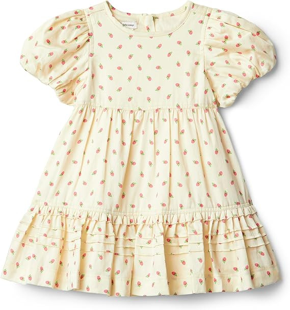Amazon Essentials x Sofia Grainge Toddlers and Baby Girls' Puff Sleeve Dress | Amazon (US)
