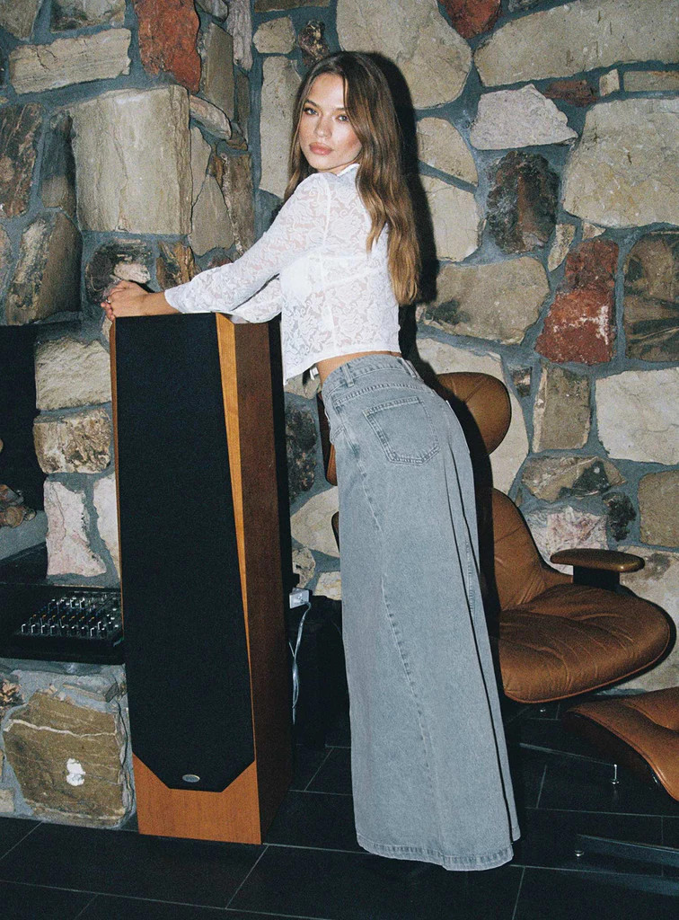 McGuane Denim Midi Skirt Tall | Princess Polly US