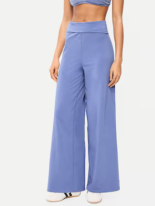 High-Waisted PowerChill Wide-Leg Pants | Old Navy (US)
