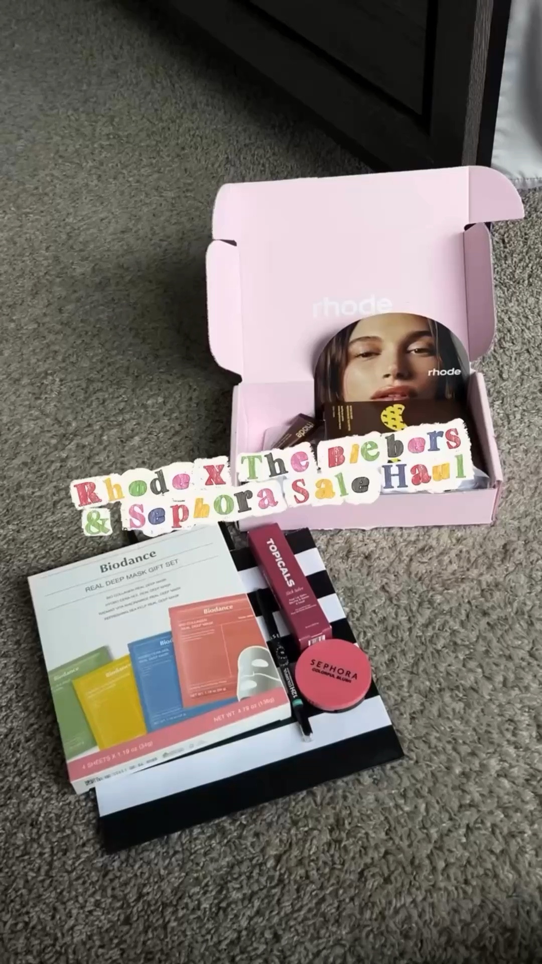 Haul time 💌 finally got all my packages in today!! Some @Sephora sephora sale goodies and my first ever order from Rhode Skin! 

rhode x the biebers set
- Peptide Lip Treatment Caramelized Banana
- Peptide Eye Prep Banana Peel
- Shroom Spotwear

- Biodance Real Deep Mask Gift Set
- Topicals Slick Salve (Acai)
- Sephora Collection 12HR Colorful Waterproof Retractable Eyeliner (Matte Brown) and Sephora Colorful Blush (Flirt It Up)

#sephorahaul #sephorasale #rhodeskin #skincarehaul #makeuphaul

#LTKBeauty #LTKSaleAlert #LTKMothersDay