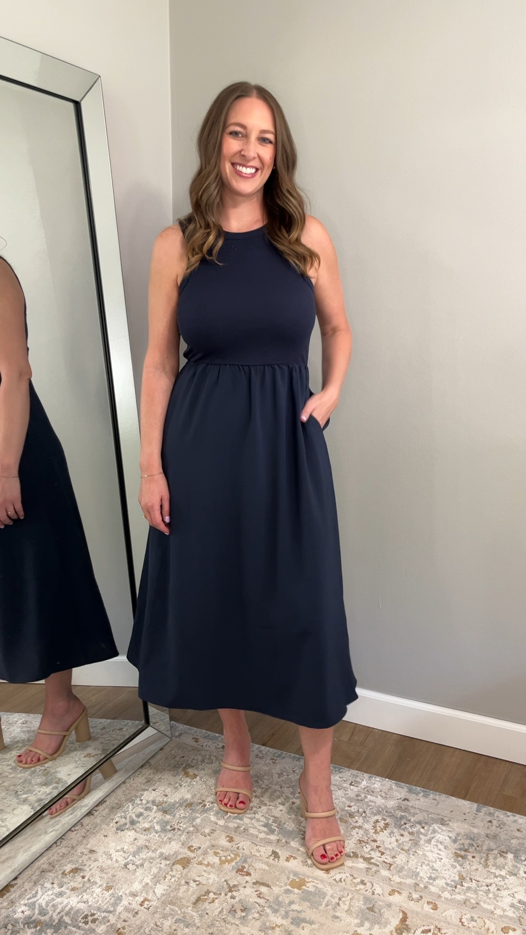 Wearing size small
*stock photo shows a ruffle hem but it doesn’t have it in real life

Summer dress // summer outfit // summer outfits 2026 // resort wear // resort dress // resort dress // date night outfits // resort wear 2026 // vacation outfits beach // family photos outfits// family photos dress // family photos outfit ideas // summer vacation // tropical vacation // summer dresses // vacation outfits // beach outfit // swim look // swim outfits // beach outfits // tropical vacation // cruise outfit // wedding guest dress summer // Italy summer // cruise dress // baby shower dress // baby shower outfit // wedding shower dress // travel outfits // wedding shower outfit // bridal shower outfit // bridal shower dress // work outfit // office outfit // business casual // work outfits // office outfits // business casual workwear // event dress // wedding guest dress // cocktail dress // country concert outfits // festival outfit // festival dress // summer outfits // graduation dresses // concert outfits // graduation guest outfits

#LTKootd #LTKWedding #LTKSeasonal