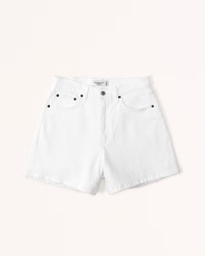 Curve Love High Rise Dad Short | Abercrombie & Fitch (US)