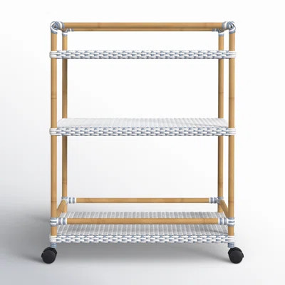 Ellie Bar Cart with Metal Outer Material | Wayfair North America