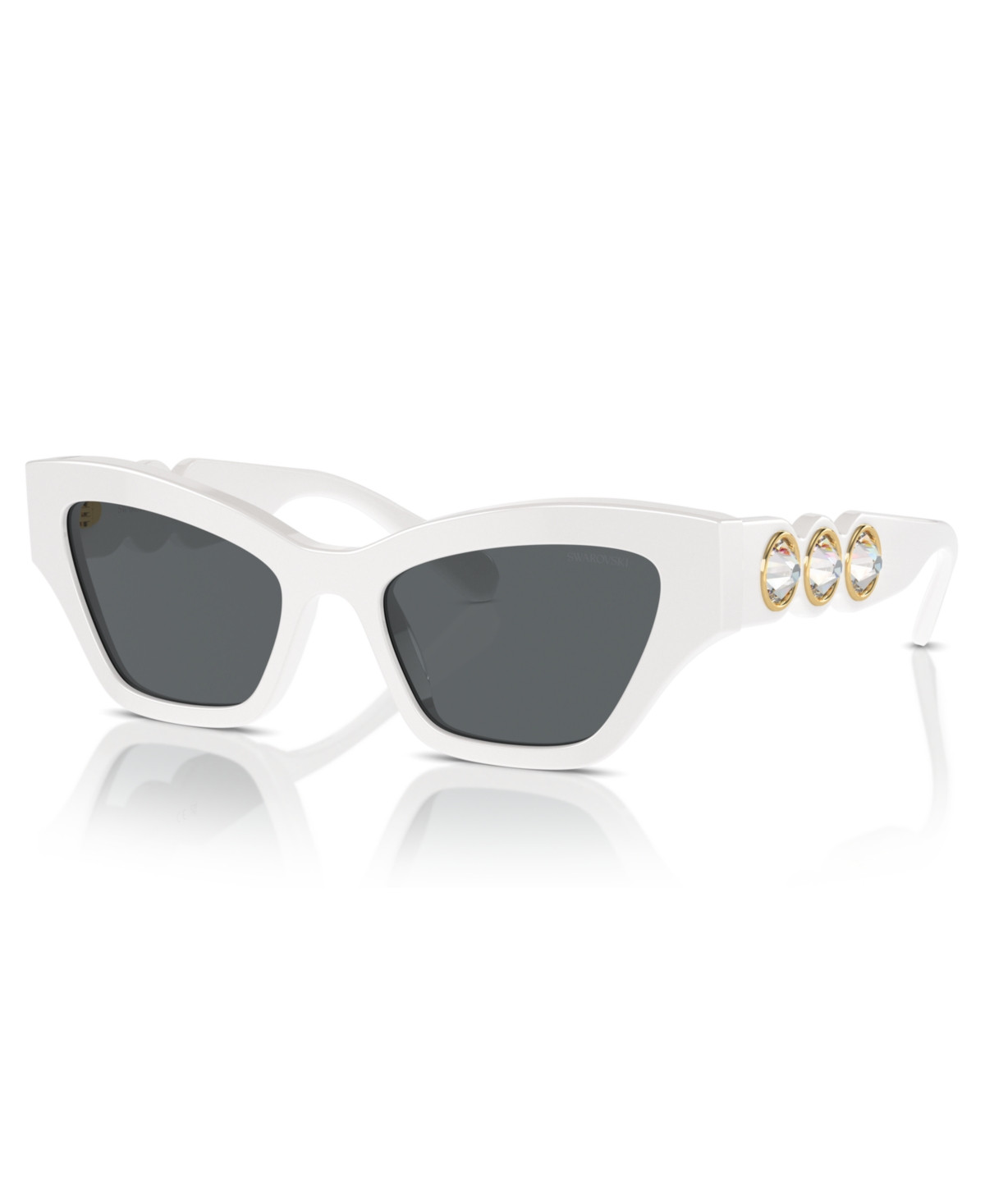 Swarovski Women's Sunglasses, Sk6021 - White | Macy's