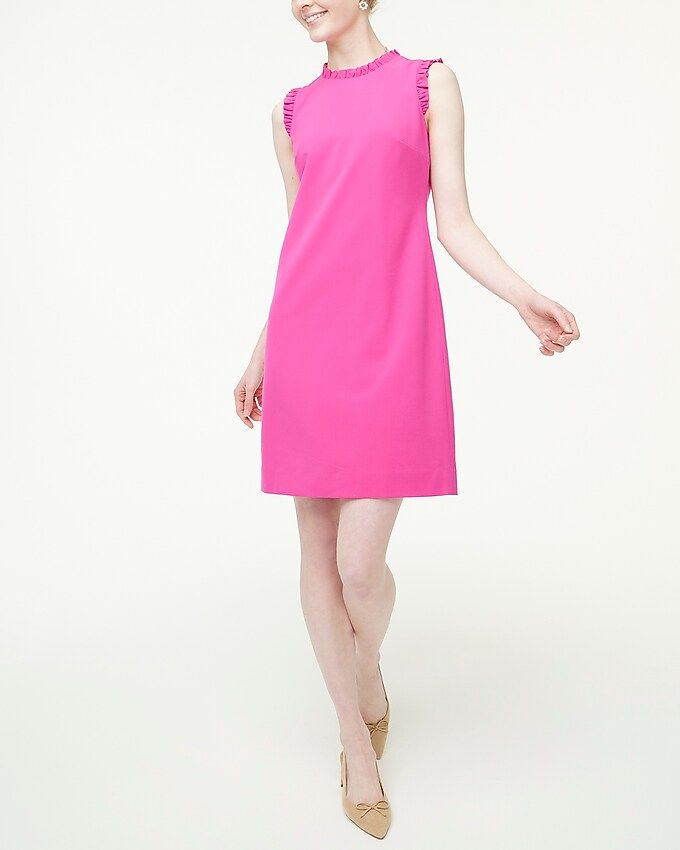 Ruffleneck suit dress | J.Crew Factory