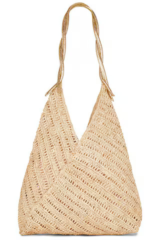 florabella Panama Lux Bag in Natural & Gold from Revolve.com | Revolve Clothing (Global)