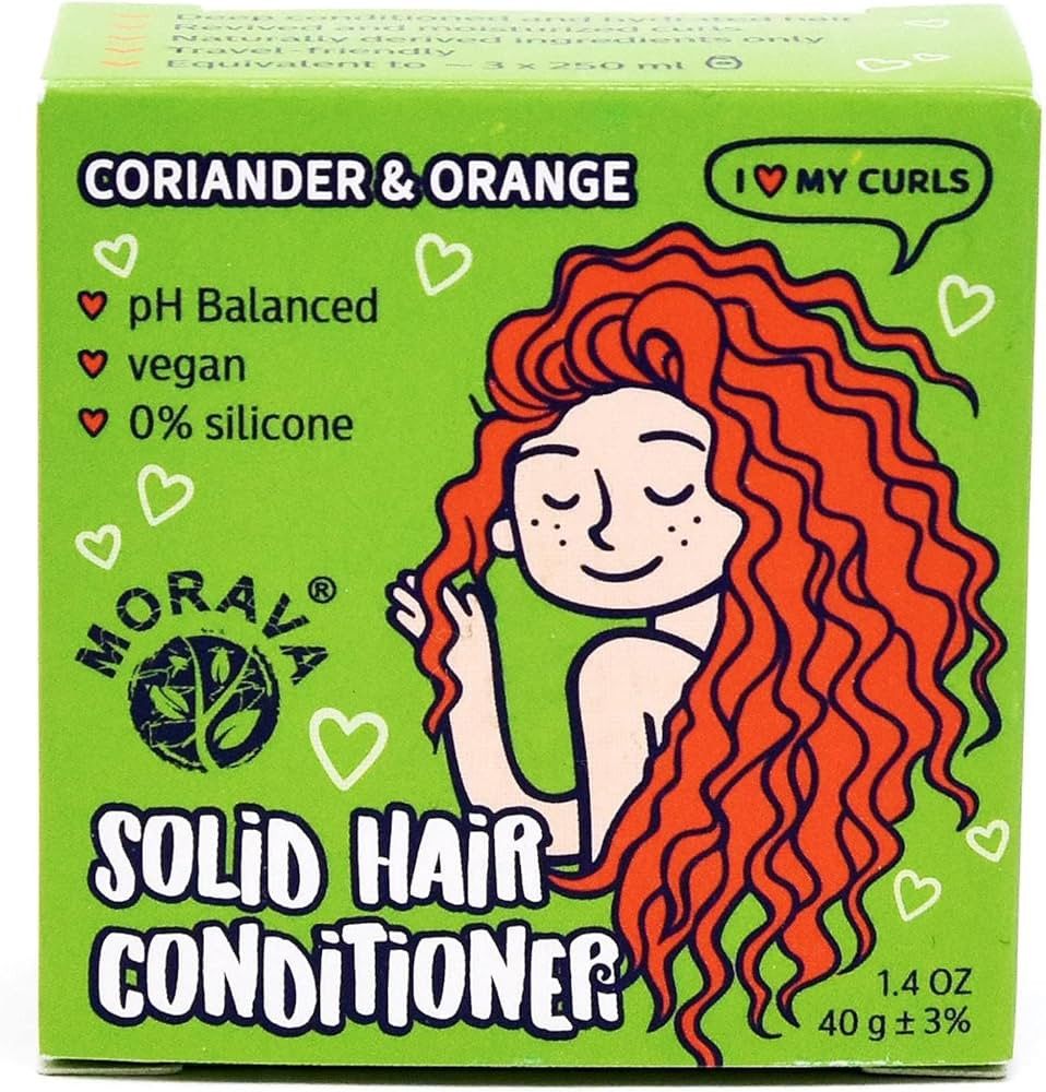 Morava Conditioner Bar for Curly Hair with Marshmallow Root Extract, Shea and Cocoa Deep Conditio... | Amazon (US)