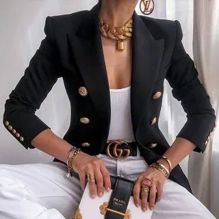 Double Breasted Blazer | YesStyle Global