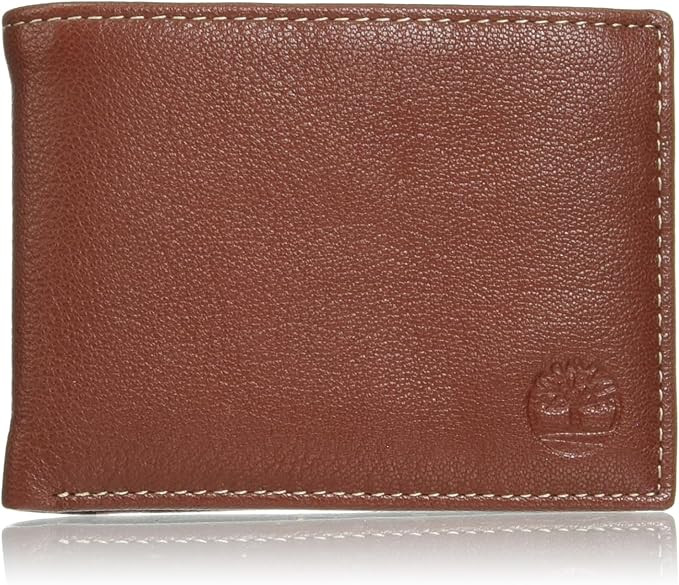 Timberland Men's Genuine Leather Passcase Security RFID Wallet | Amazon (US)