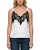 Liverpool Los Angeles Lace Trim Sleeveless Top | Bloomingdale's (US)