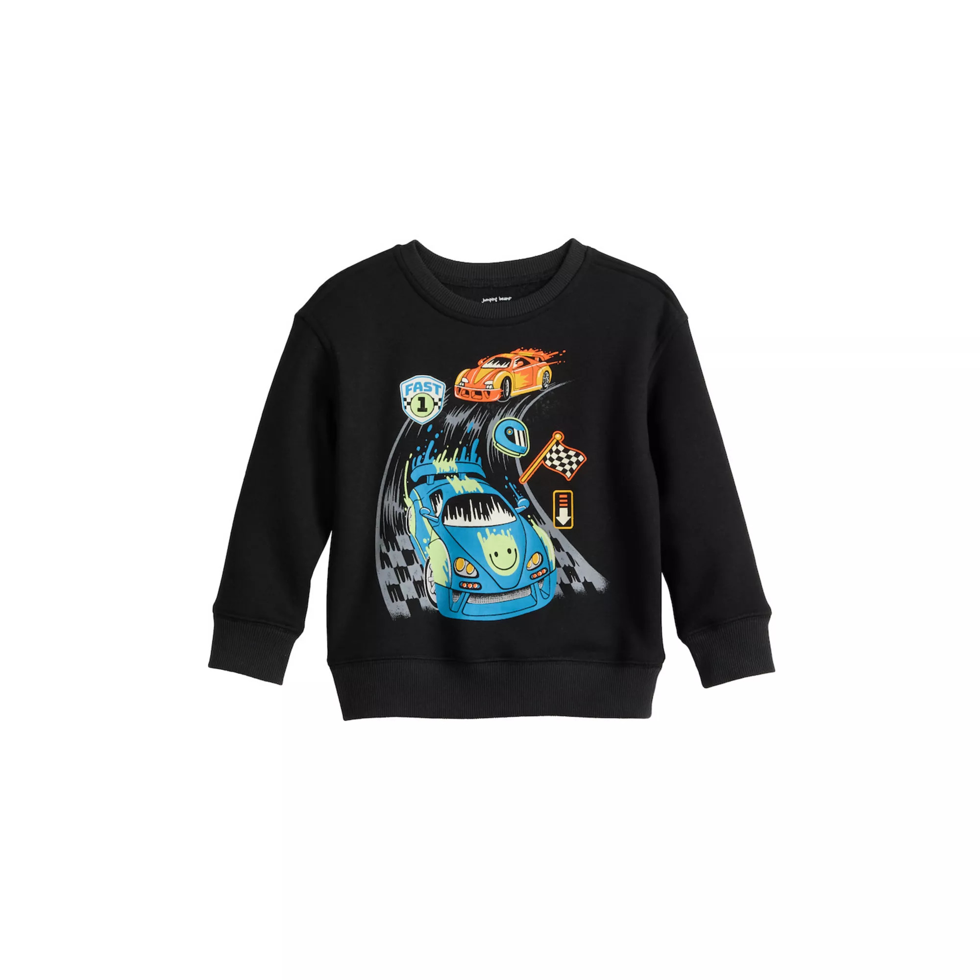 Baby & Toddler Boy Jumping Beans® Graphic Fleece Crewneck Sweatshirt | Kohl's