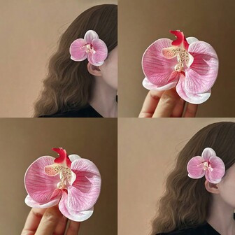 From  $1.10     
    $1.20
   
  -8%
       1pc Super Fairy Butterfly Orchid Flower Hair Clip Sid... | SHEIN