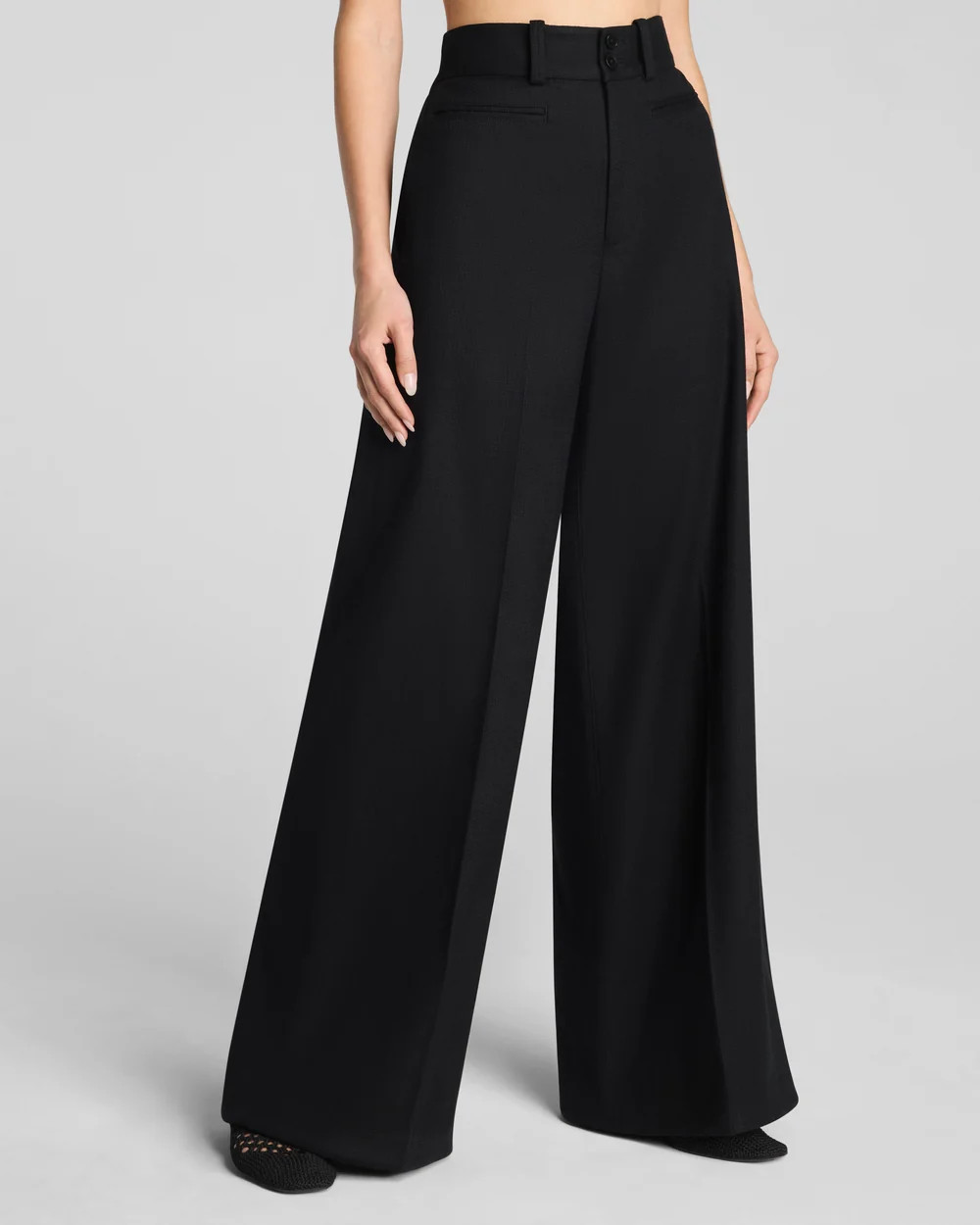 Cotton Linen Super Wide Leg Pant | Spanx