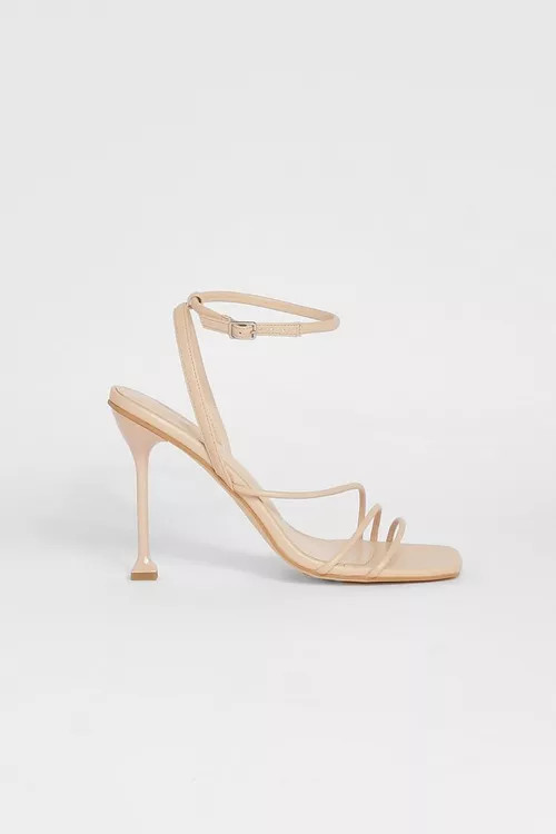 Multi Strap Square Toe Heel | Boohoo.com (US & CA)