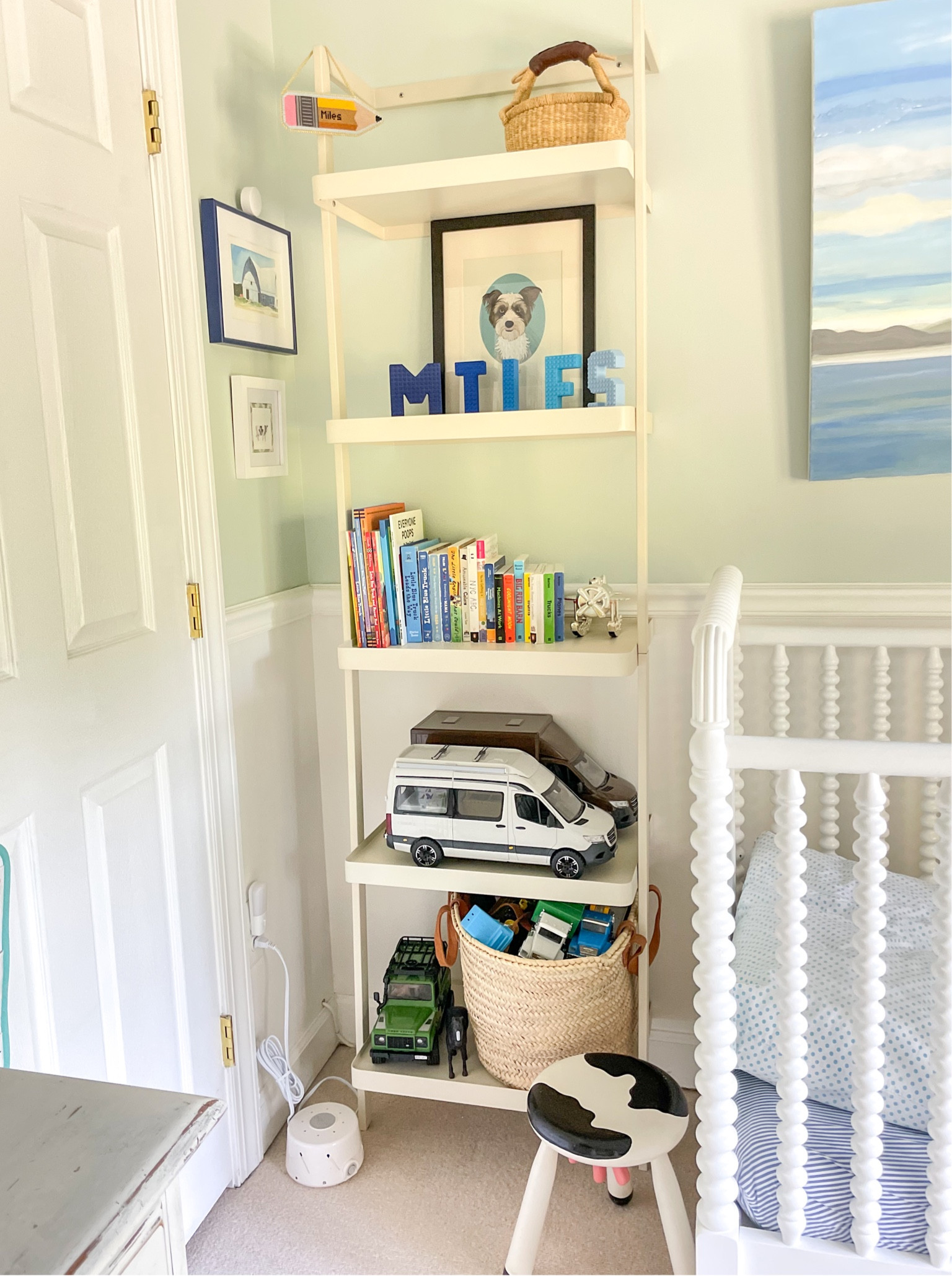 Miles’ bedroom shelf. Perfect shelf for a toddler/boy! 

#LTKkids #LTKhome