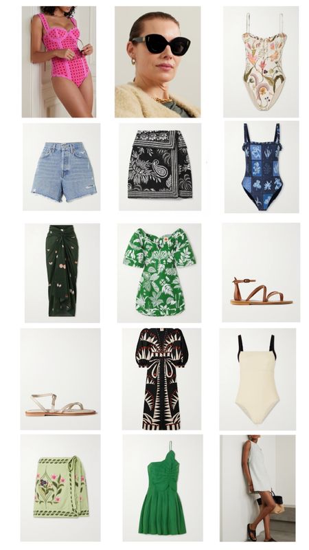 I put together a Net a Porter vacation edit for upcoming trips as well as the summer season. I absolutely love the jean shorts I linked and wore them all last summer. (I size up quite a bit in them to have a looser fit). I included some nice, easy dresses as well as basic leather sandals that can be reworn over and over again. 
@netaporter 
#netaporterpartner 


#LTKstyletip #LTKtravel #LTKswim
