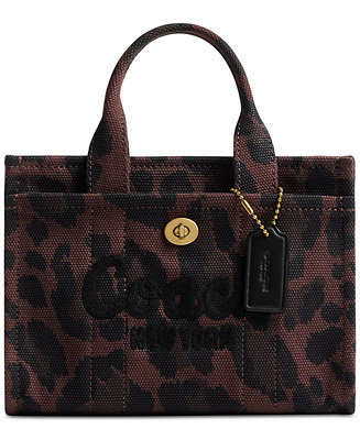 Cargo Mini Canvas Leopard Print Tote Bag 20 | Macy's