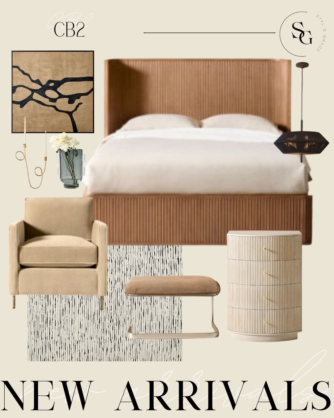 CB2 new arrivals 🤍 Bedroom decor, modern bedroom decor 

#LTKFamily #LTKHome