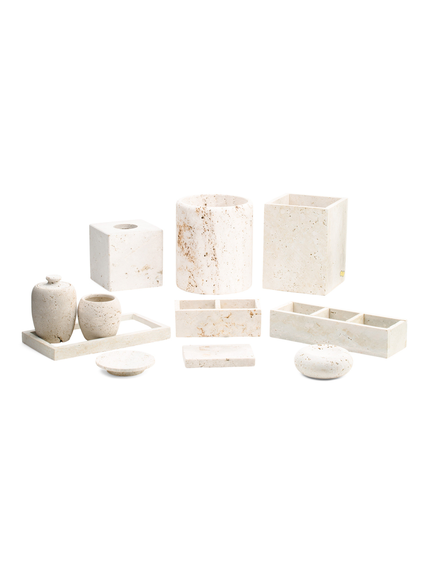 Travertine Bathroom Accessories Collection | Marshalls