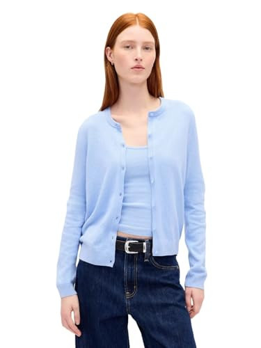 GAP Womens Cashsoft Cropped Cardigan Wind Blue M | Amazon (US)