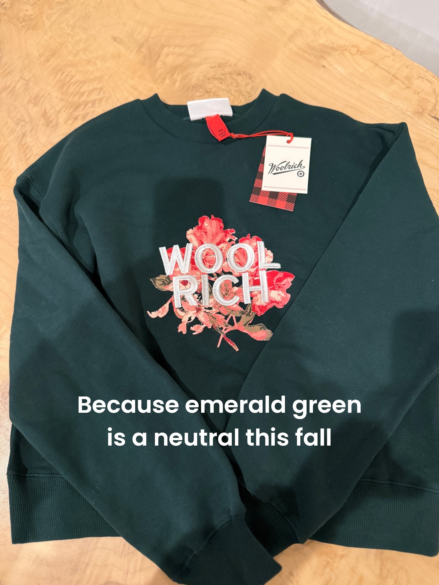 The Target sweater you didn’t know you needed 💚
This Wool Rich emerald green beauty is cozy, bold, and instantly makes you look like you have your life together — even if you’re running on caffeine and chaos. ☕️🙃

Perfect for fall layering, school drop-offs, or pretending you’re the main character at the pumpkin patch. 🍂

👉 Linked it because this shade of green deserves its own season.

#LTKSeasonal #LTKStyleTip #falloutfits #targetstyle #momstyle

#LTKFindsUnder50 #LTKPetite #LTKStyleTip