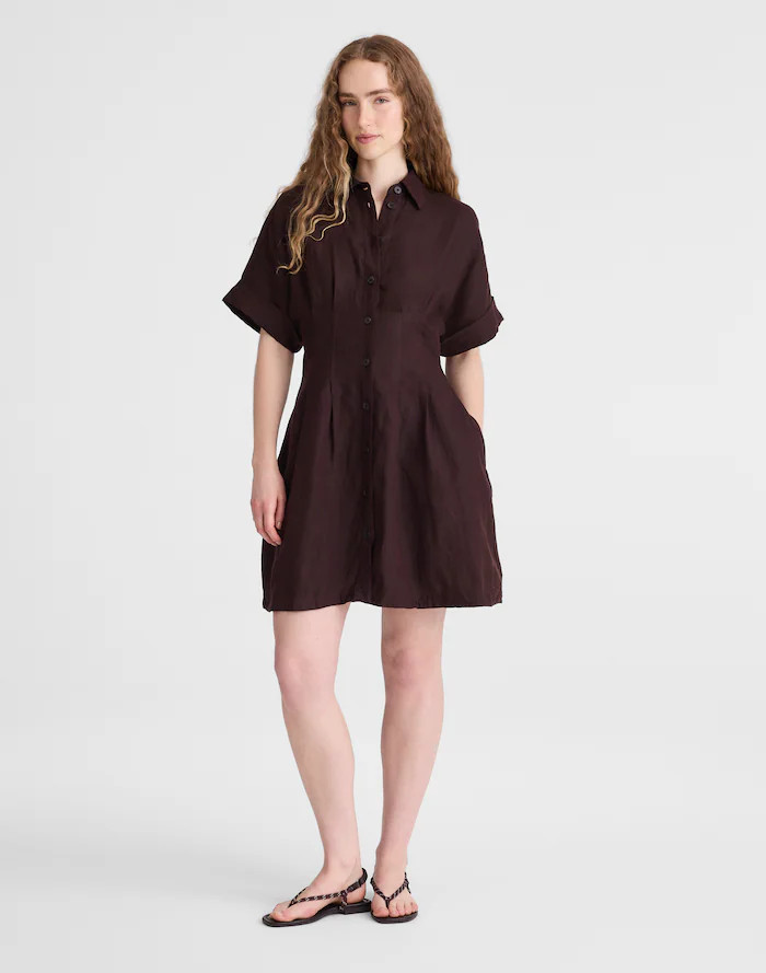 The Perry Mini Shirtdress | Madewell