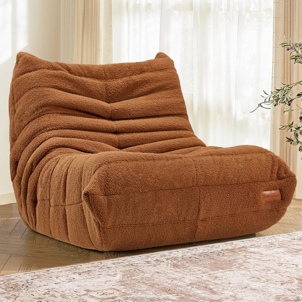 Bean Bag Chair Sofa Sack Big Beanbag Chair for Adults Fireside Bean Bag Lounger Memory Foam Chair... | Amazon (US)