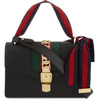 Gucci Sylvie shoulder bag, Women's, Black | Selfridges