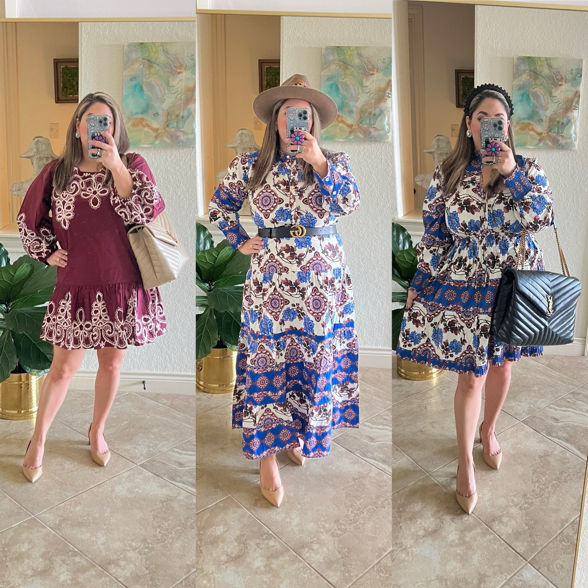 Which look is your favorite 1,2, or 3? Help me pick my outfit. These dresses are perfect for fall and all three are from my fav @beyondbyvera 

All run tts 💖

I’ve linked these and all my other favorites on my LTK

#stylinbrunette #fallstyle #fallfashion #fallmusthave 

#LTKWorkwear #LTKMidsize #LTKSeasonal