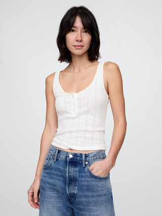 Pointelle Tank Top | Gap (CA)