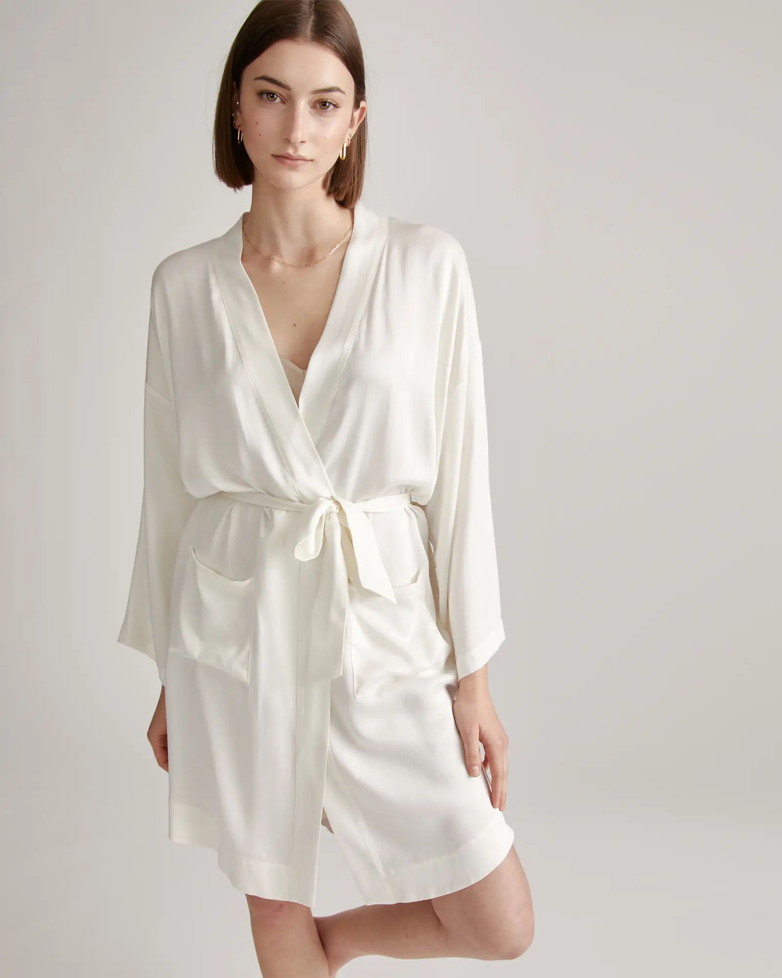100% Washable Silk Robe | Quince