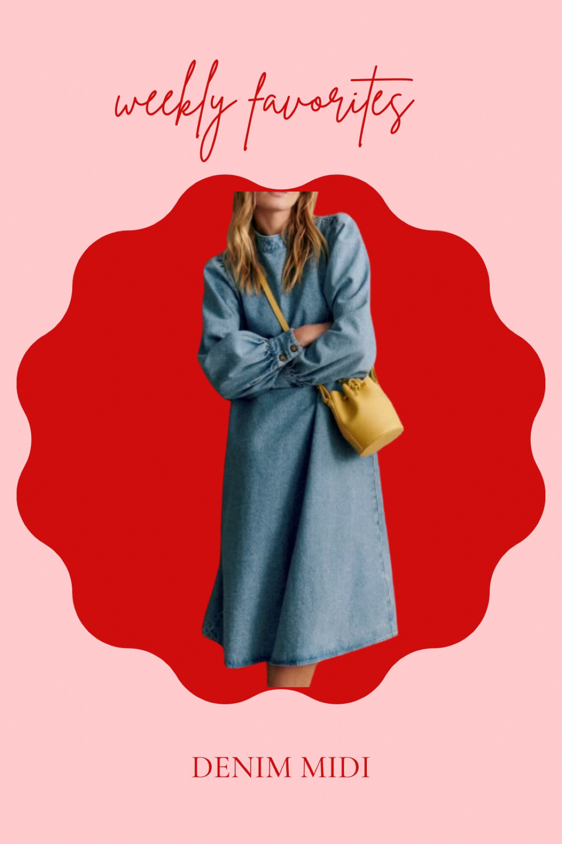 Love this transitional denim midi 

#LTKStyleTip #LTKWorkwear